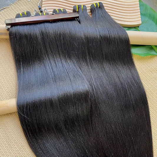 12A Light Yaki Straight Virgin Hair Bundles Baddie Beauty Boutique