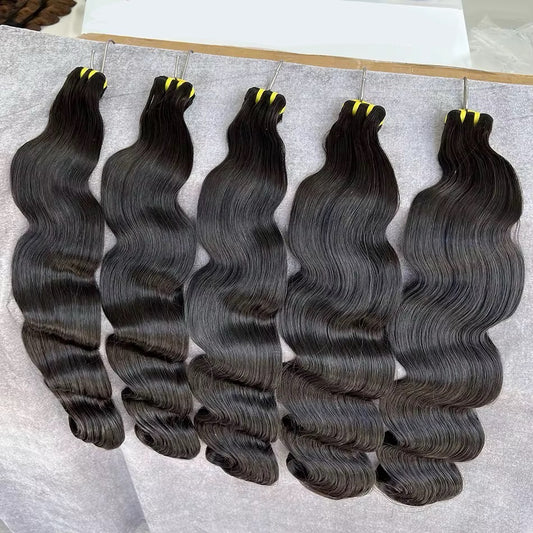 12A Virgin Body Wave Bundles – Double Drawn, 100% Cuticle-Aligned Human Hair | Baddie Beauty Boutique