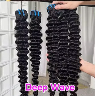 Baddie Beauty Boutique – 15A Double Drawn Deep Wave Raw Vietnamese Virgin Hair Bundles