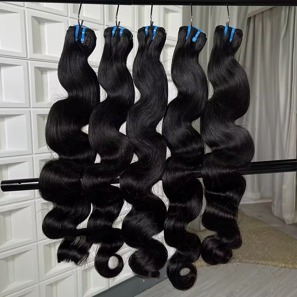 Baddie Beauty Boutique Double Drawn Body Wave Vietnamese Virgin Human Hair – 15A Grade