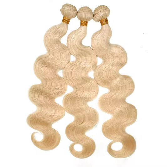 Baddie Beauty Boutique – 15A Double Drawn Body Wave Blonde Raw Vietnamese Virgin Hair Bundles